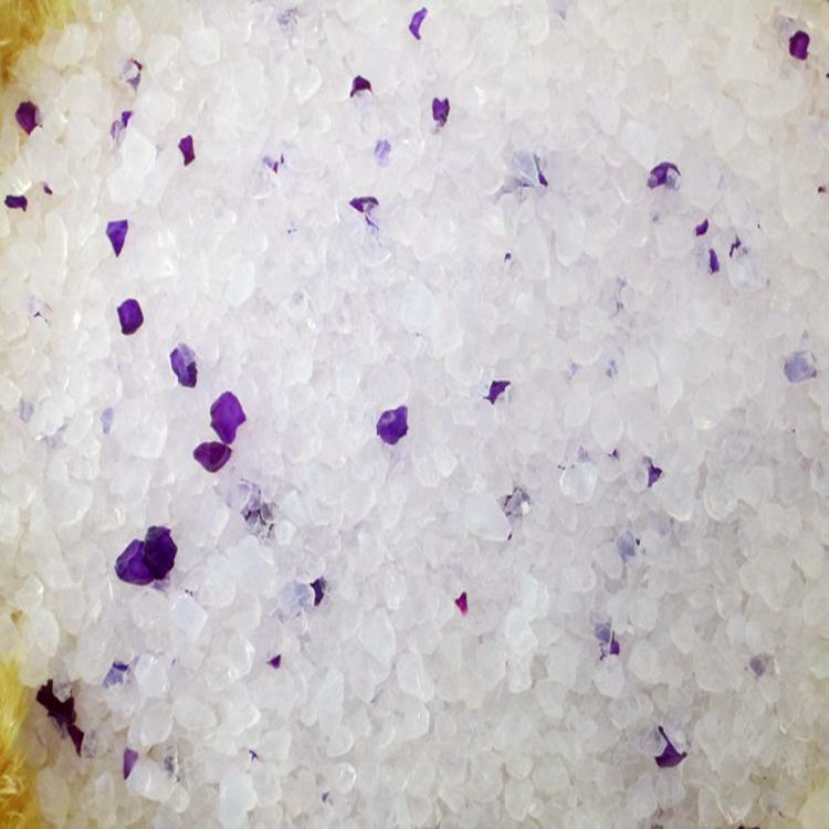 Crystal Cat litter + Purple particle.JPG